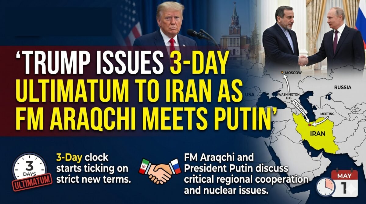 Trump Issues 3-Day Ultimatum to Iran | PalPal News Hub | Latest National, Technology, and Astrology News Trump Issues 3-Day Ultimatum to Iran