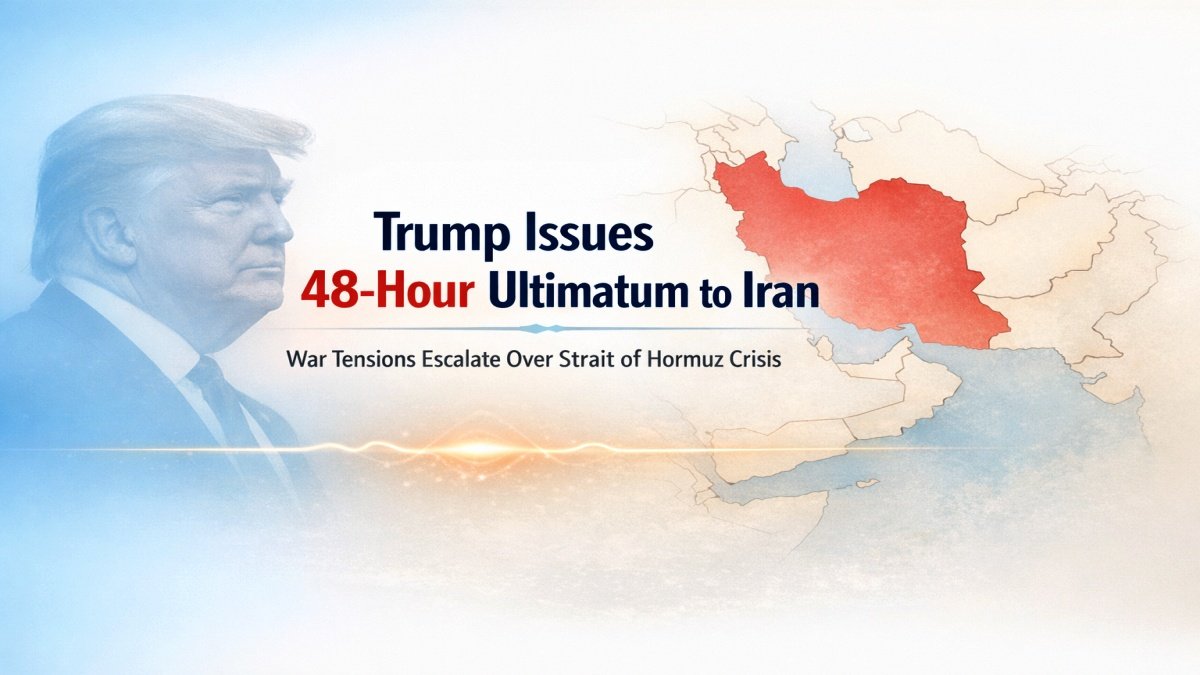 Trump Issues 48-Hour Ultimatum to Iran Amid Rising War Tensions
