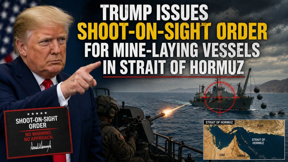 Trump Issues Shoot-on-Sight Order | PalPal News Hub | Latest National, Technology, and Astrology News Trump Issues Shoot-on-Sight Order