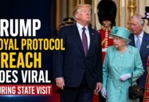 Trump Royal Protocol Breach