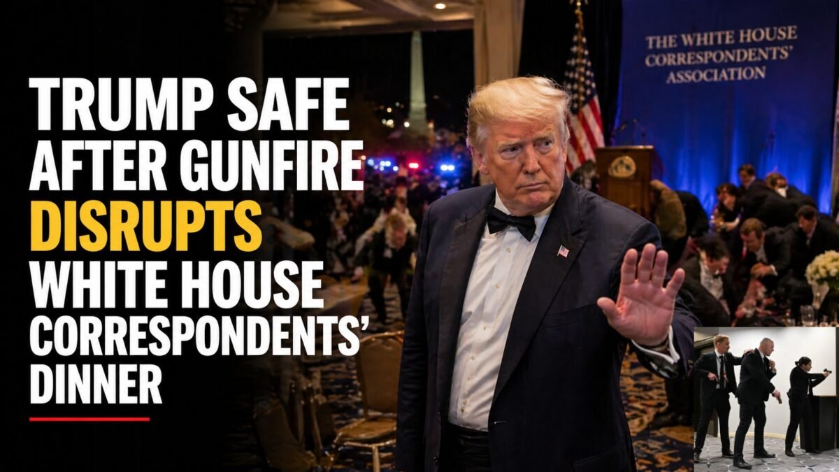 Trump Safe After Gunfire