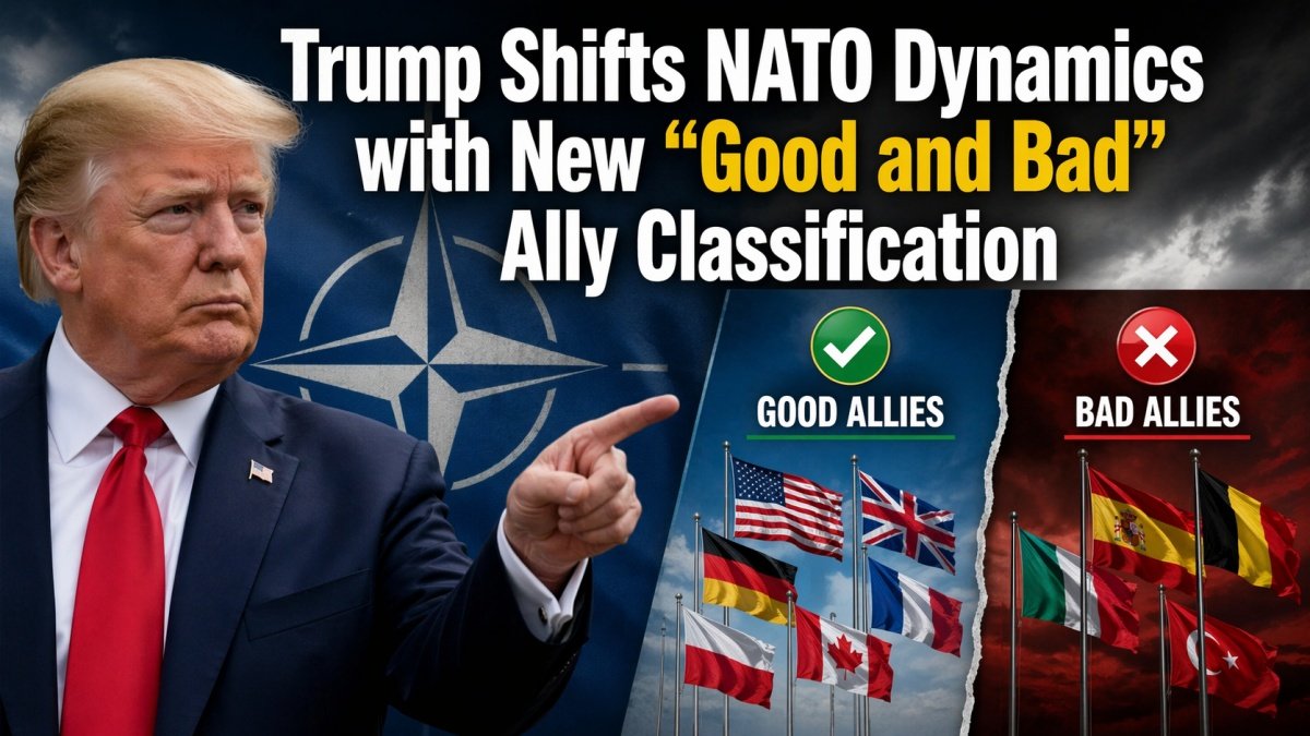 Trump Shifts NATO Dynamics with New “Good and Bad” Ally Classification