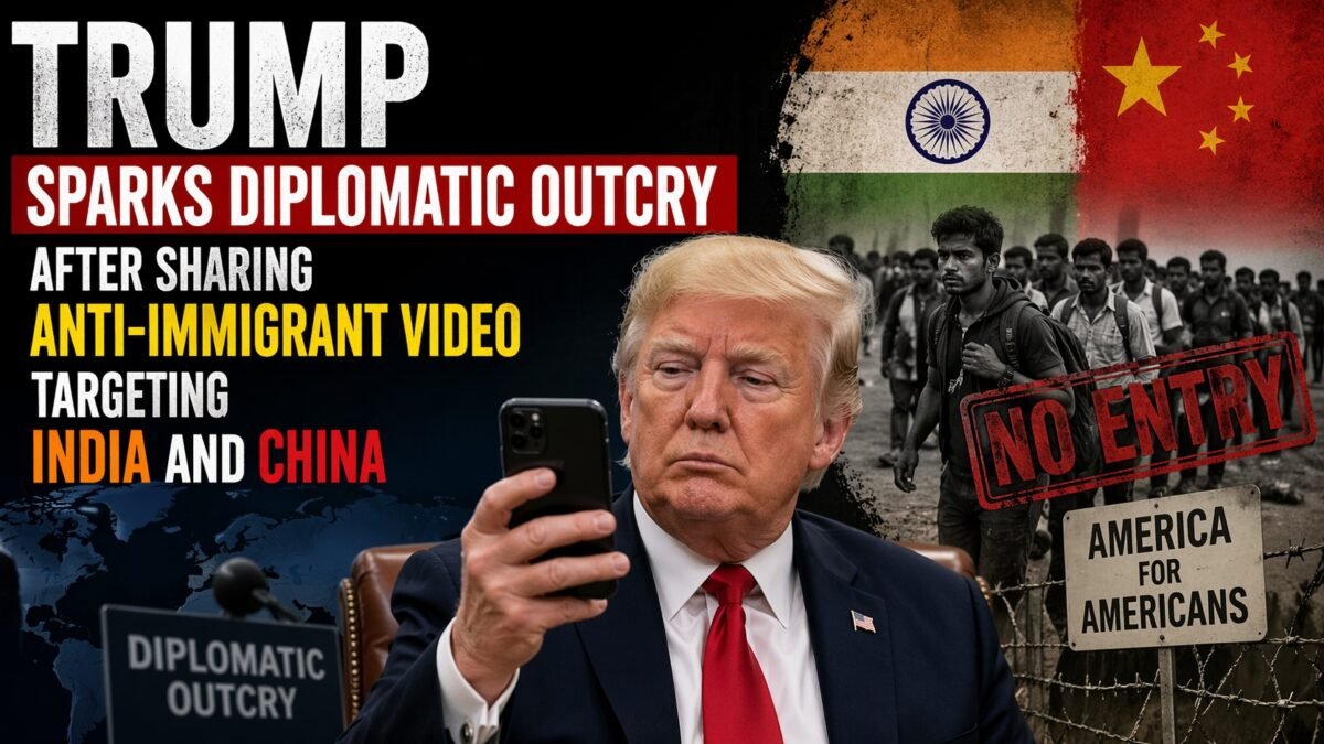Trump Sparks Diplomatic Outcry | PalPal News Hub | Latest National, Technology, and Astrology News Trump Sparks Diplomatic Outcry