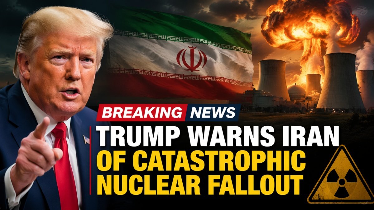 Trump Warns Iran of Catastrophic Nuclear Fallout | PalPal News Hub | Latest National, Technology, and Astrology News Trump Warns Iran of Catastrophic Nuclear Fallout