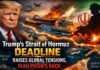 Trump’s Strait of Hormuz Deadline Raises Global Tension
