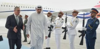 UK PM Starmer Arrives in UAE