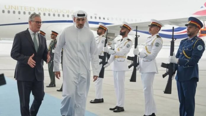UK PM Starmer Arrives in UAE