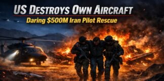 US Destroys Own Aircraft in Daring $500M Iran Pilot Rescue US Destroys Own Aircraft