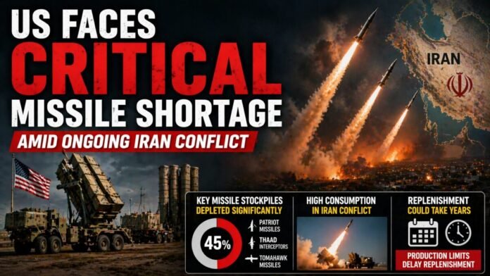 US Faces Critical Missile Shortage