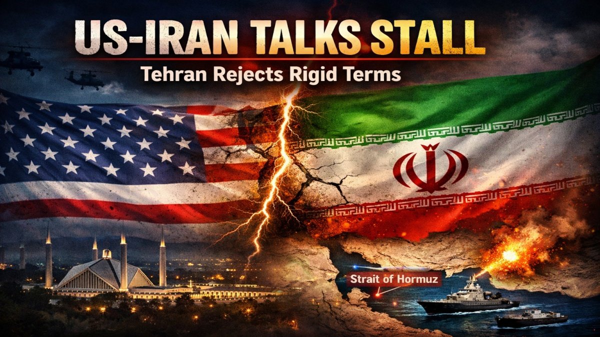 US-Iran Talks in Islamabad Stall as Tehran Rejects Rigid Terms