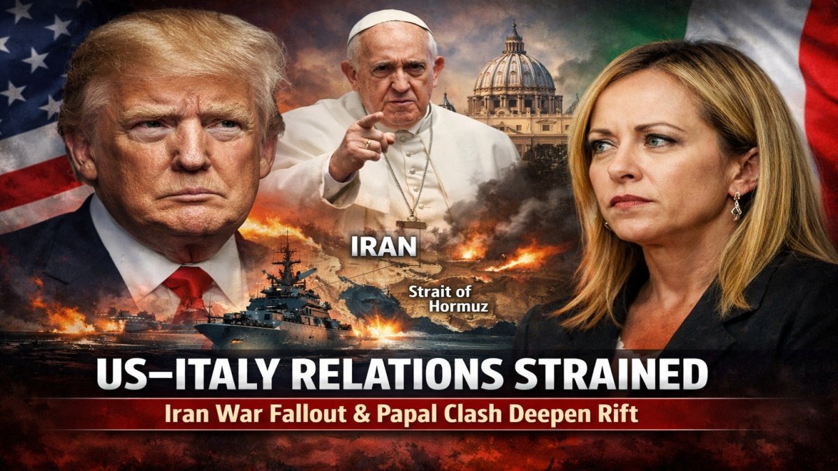 US-Italy Relations Strained Over Iran War and Papal Disputes