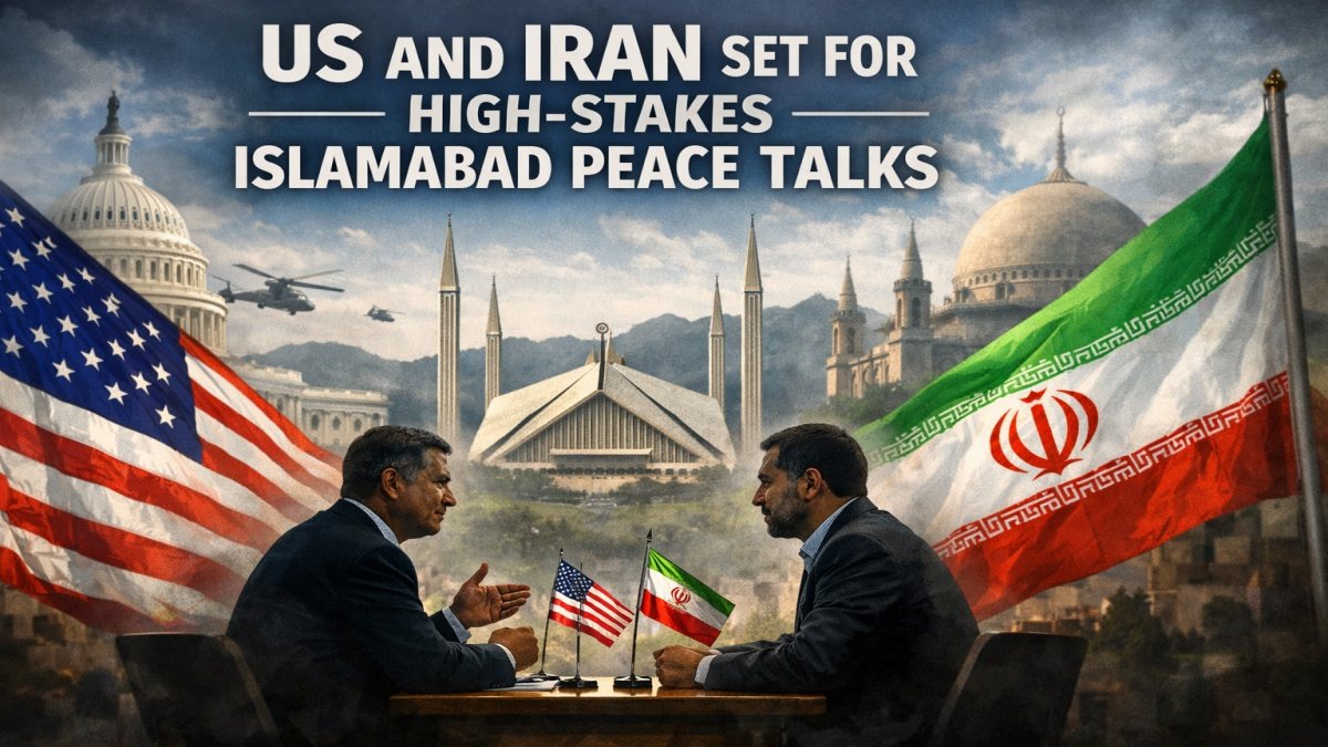 US and Iran Set for High-Stakes Islamabad Peace Talks | PalPal News Hub | Latest National, Technology, and Astrology News US and Iran Set for High-Stakes Islamabad Peace Talks