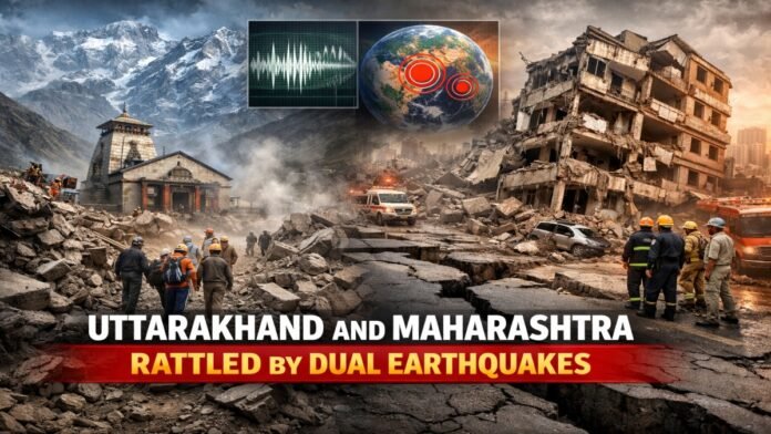 Uttarakhand and Maharashtra Rattled by Dual Earthquakes Uttarakhand and Maharashtra Rattled by Dual Earthquakes