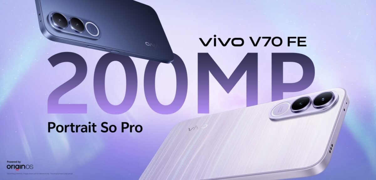 Vivo Launches V70 FE in India With 7,000mAh Battery and 200MP Camera