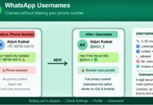 WhatsApp Usernames Go Live