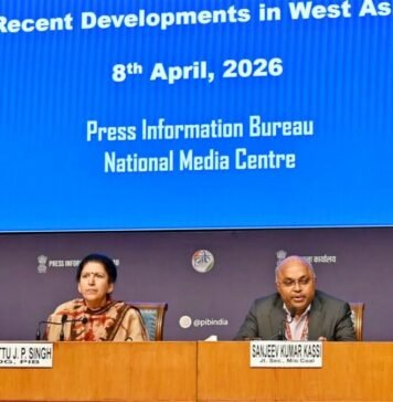 joint press conference on April 8, 2026