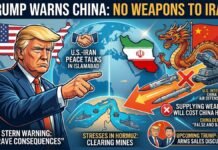 severe warning to Beijing