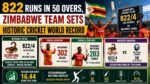 822 Runs in 50 Overs