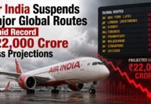 Air India Suspends Major Global Routes
