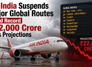 Air India Suspends Major Global Routes