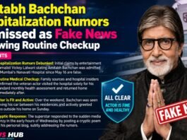Amitabh Bachchan Hospitalization Rumors