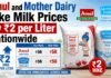 Amul and Mother Dairy Hike Milk Prices