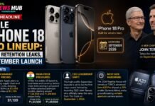 Apple iPhone 18 Pro Lineup
