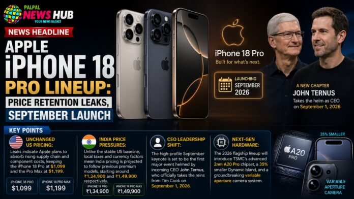 Apple iPhone 18 Pro Lineup