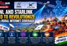 BSNL and Starlink Eyed to Revolutionize India Rural Internet Coverage BSNL and Starlink