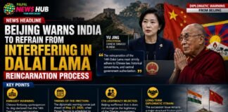 Beijing Warns India