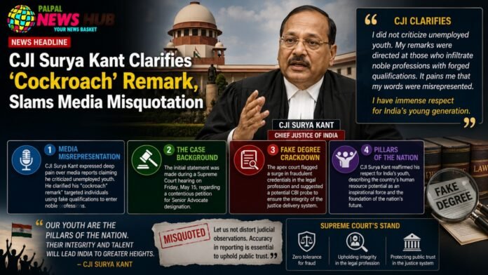 CJI Surya Kant Clarifies