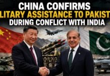 China Confirms Military Assistance to Pakistan