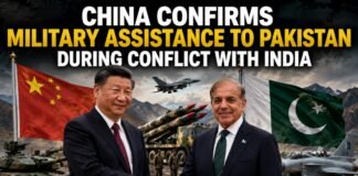 China Confirms Military Assistance to Pakistan