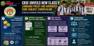 CBSE Unveils New Class 9 Language Policy and Advanced Core Subject Curriculum Class 9 Language Policy