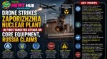 Drone Strikes Zaporizhzhia Nuclear Plant