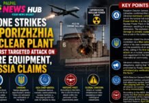 Drone Strikes Zaporizhzhia Nuclear Plant