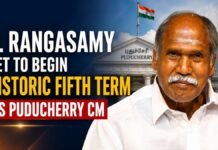 Fifth Term as Puducherry CM