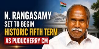 Fifth Term as Puducherry CM