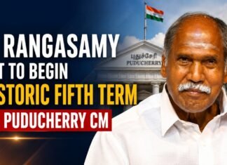 Fifth Term as Puducherry CM