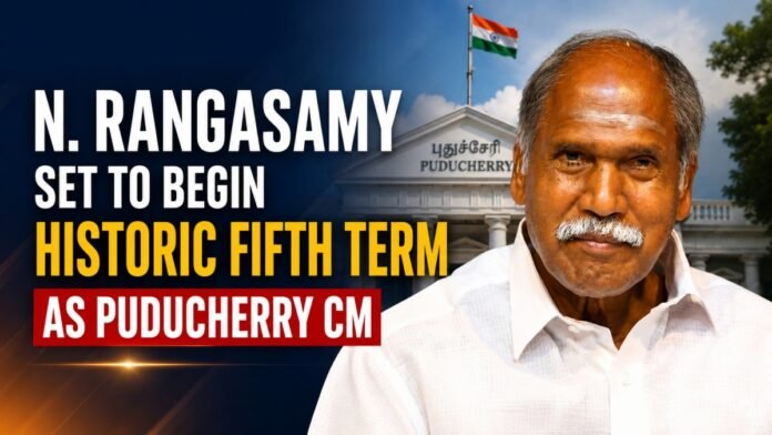 Fifth Term as Puducherry CM