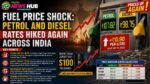 Fuel Price Shock: Petrol and Diesel Rates Hiked Again Across India Fuel Price Shock