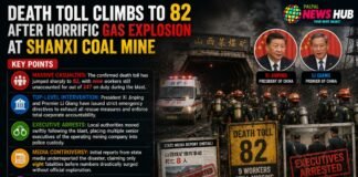 Death Toll Climbs to 82 After Horrific Gas Explosion at Shanxi Coal Mine Gas Explosion at Shanxi Coal Mine