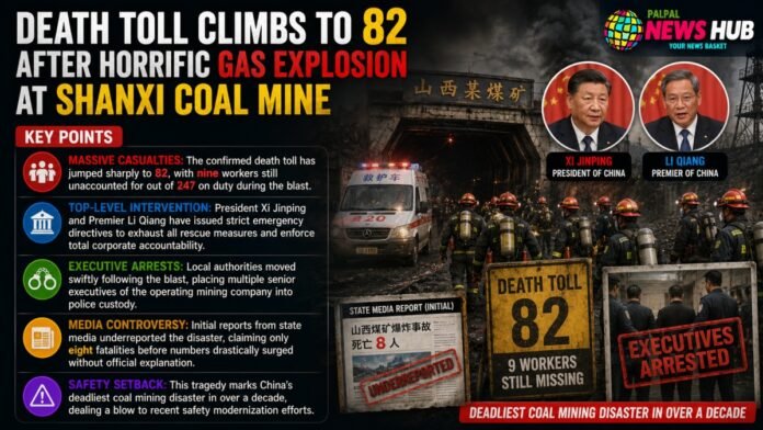 Gas Explosion at Shanxi Coal Mine
