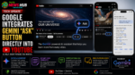 Google Integrates Gemini “Ask” Button Directly Into YouTube Google Integrates Gemini "Ask" Button Directly Into YouTube
