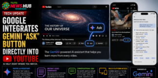 Google Integrates Gemini "Ask" Button Directly Into YouTube