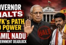 Governor Halts TVK’s Path