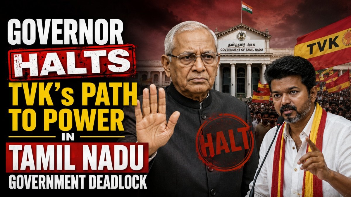 Governor Halts TVK’s Path | PalPal News Hub | Latest National, Technology, and Astrology News Governor Halts TVK’s Path
