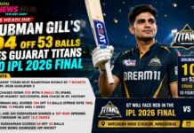 Gujarat Titans Into IPL 2026 Final