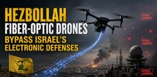 Hezbollah Fiber-Optic Drones