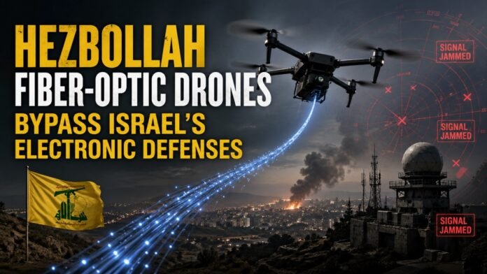 Hezbollah Fiber-Optic Drones